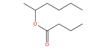 Hexan-2-yl butyrate